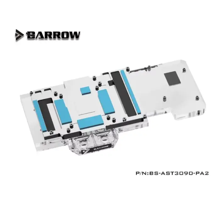 Refroidisseur d'eau personnalisé pour carte graphique Barrow GPU pour ASUS TUF 3090 3080 Gaming