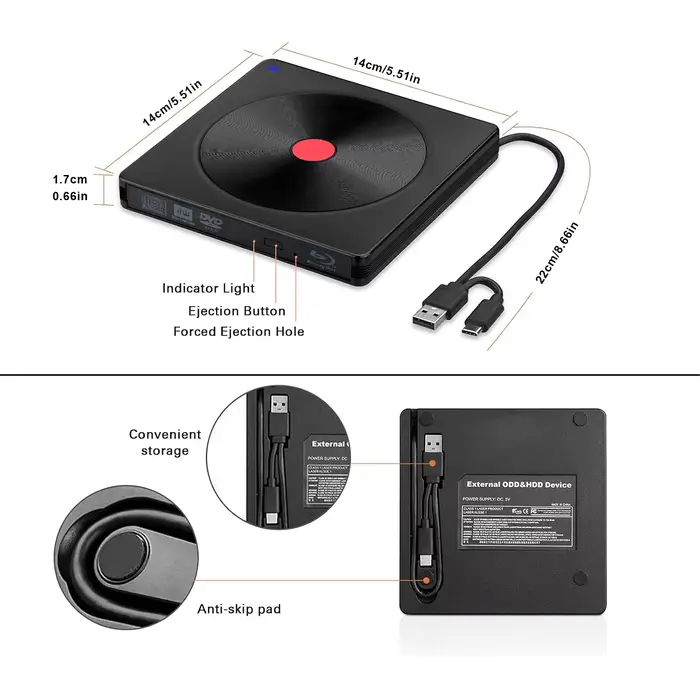 Lecteur Blu-ray externe