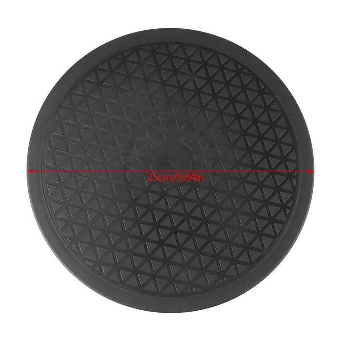 360 ° Support rotatif de 10 pouces pour moniteur et téléviseur – Plateau tournant pour affichage TV