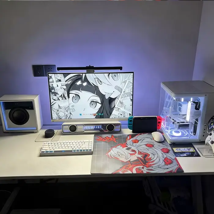 Tapis de souris en verre Drift Smooth