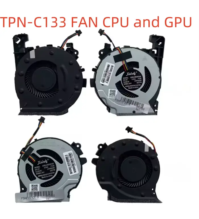 Nouveau ventilateur de refroidissement de processeur pour ordinateur portable pour HP Pac Gaming 4 lame verte pavillon 15-CX 15-cx0060TX TPN-C133 CX0598 CX0040NR CX0071NR CX0999