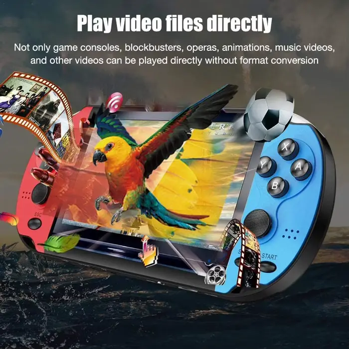 Console de jeu vidéo portable rétro