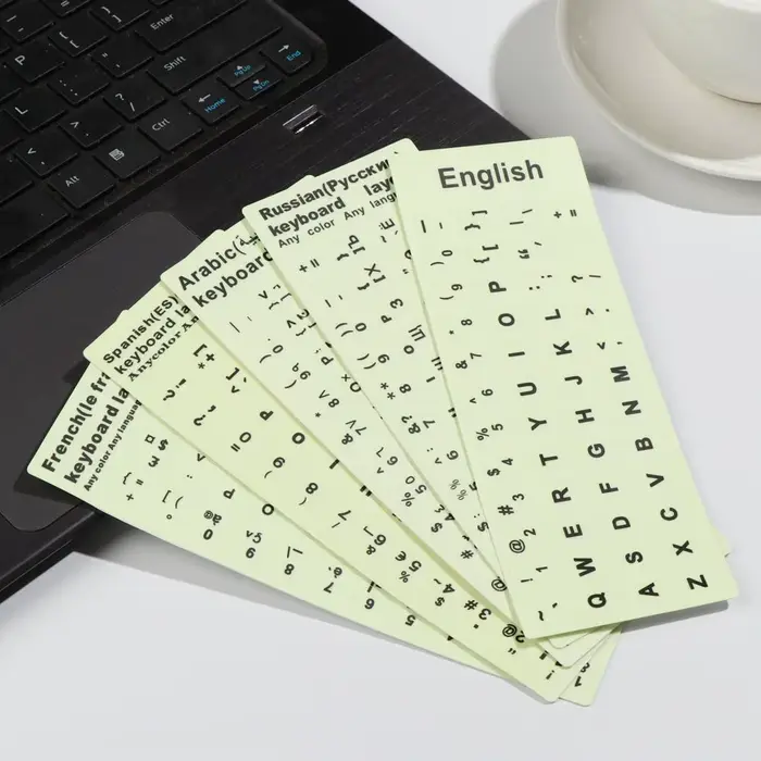 Film de protection autocollant pour clavier d'ordinateur portable