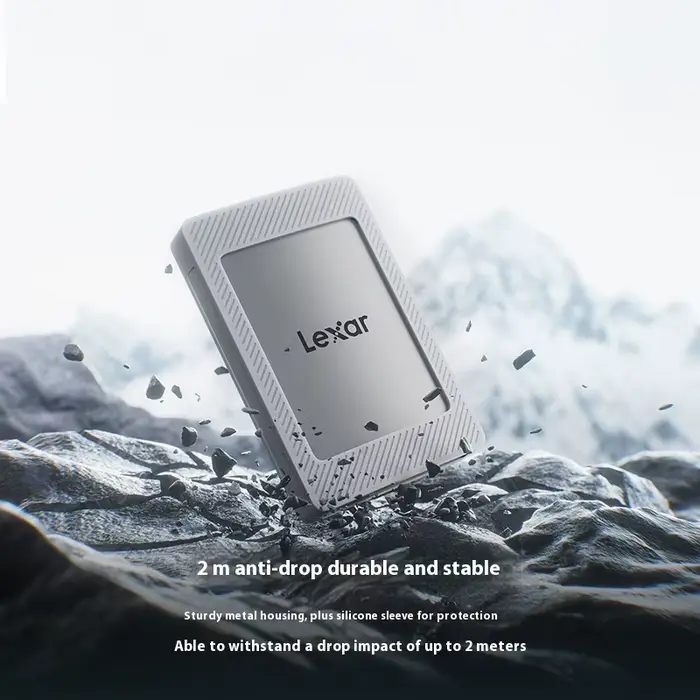 Disques SSD portables Lexar PSSD Type-C ES4 version magnétique 1 To/2 To USB 3.2 Gen 2