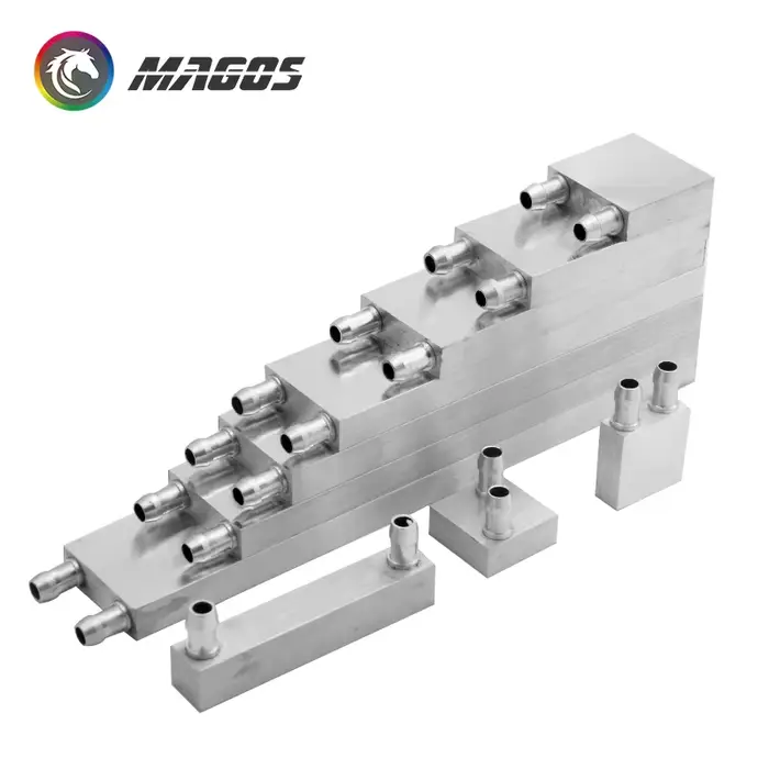 Radiateur de refroidissement à eau en aluminium pour processeur