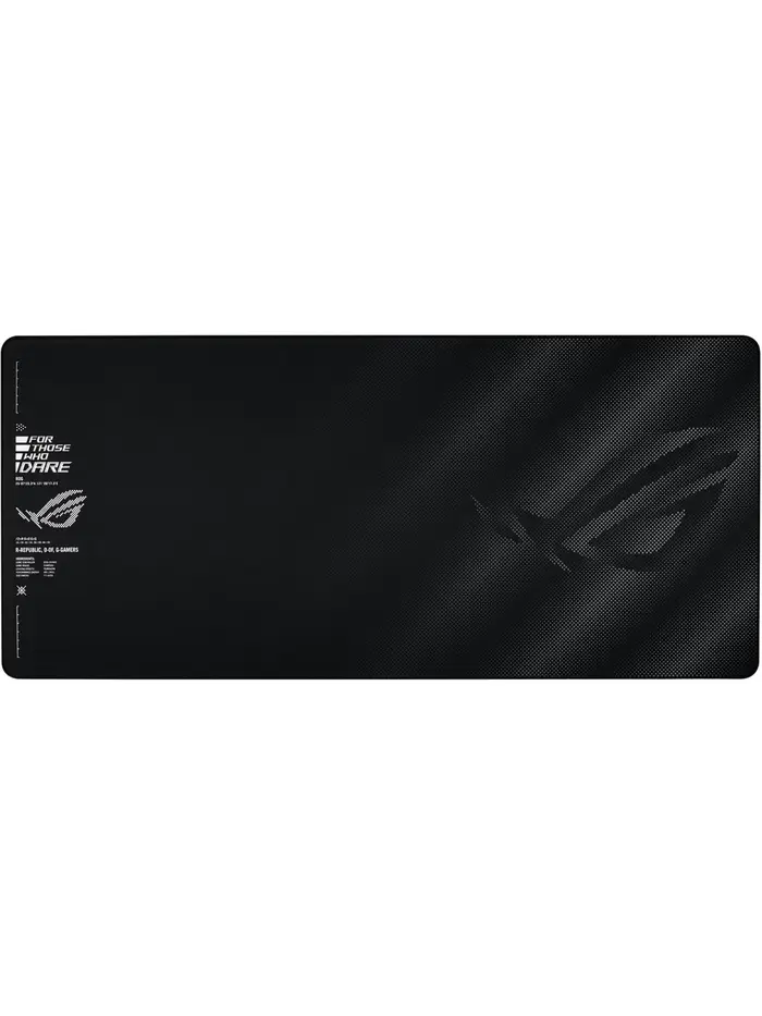 Tapis de souris de jeu ASUS ROG, tissu de refroidissement avancé, surface en tissu 1,5 fois plus lis
