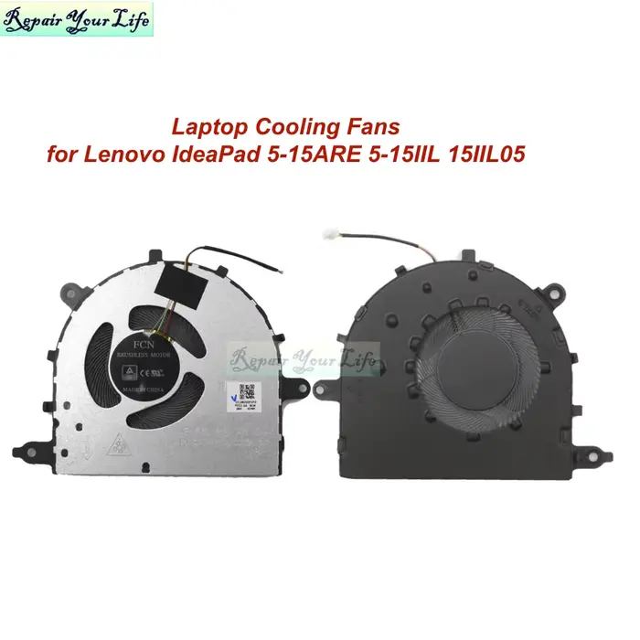 Ventilateurs de refroidissement pour ordinateur portable Lenovo IdeaPad 5V