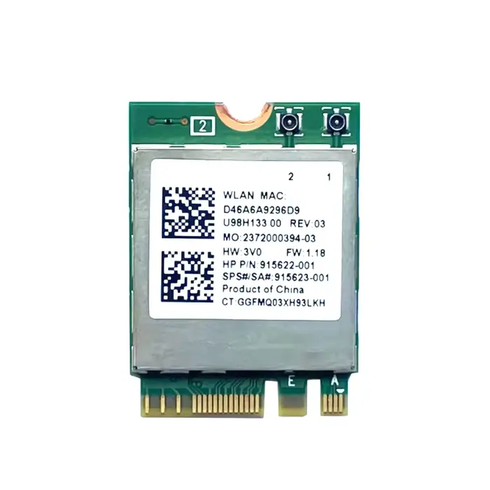 RTL8822BE carte réseau double bande 867M +