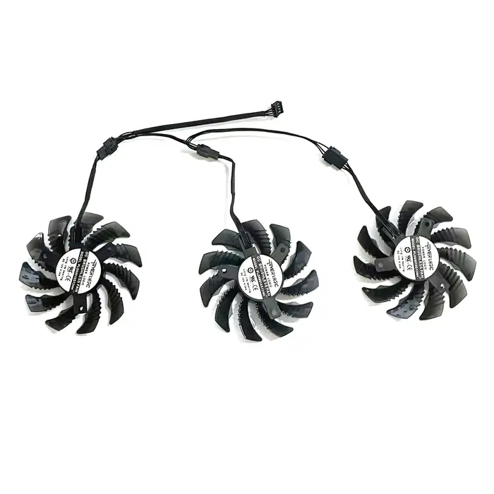 Pour carte graphique GIGABYTE Radeon RX5500XT 5600XT 5700 5700XT GAMING OC 78MM 4PIN T128010SU PLD08010S12HH compatible