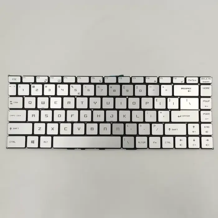 Clavier pour ordinateur portable MSI GS65 8SG 8SF Stealth Thin 8RE 8RF US