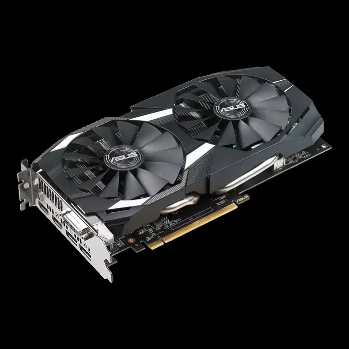 Carte graphique ASUS AMD RX 580 DUAL RX580 4G 4GB GDDR5 256 bits pour PCI-E 3.0 HDMI DVI DP 8pin