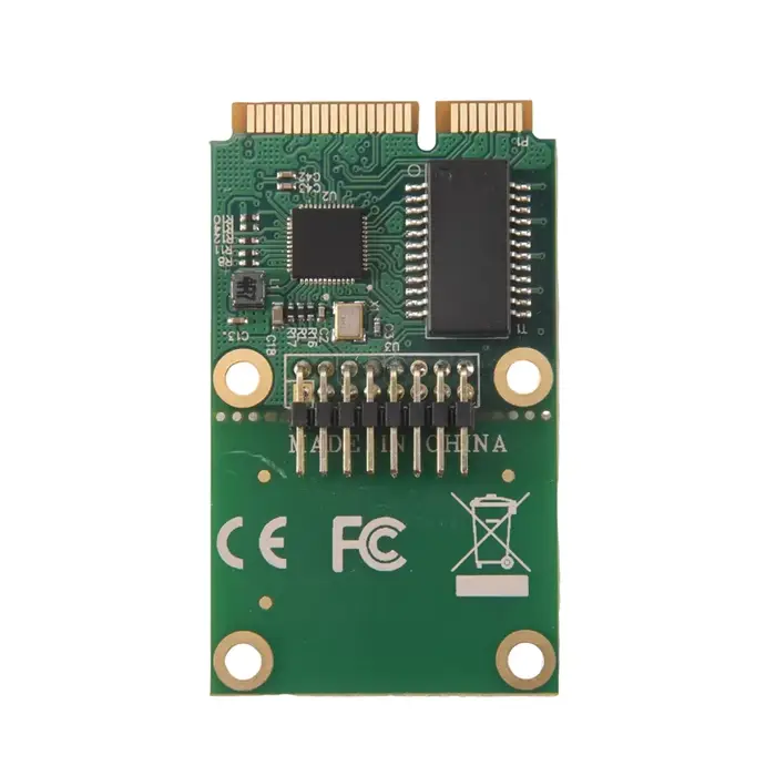 FULL-RTL8111F Mini carte réseau PCIE Gigabit carte LAN Ethernet à Port unique Realtek 8111F carte ré
