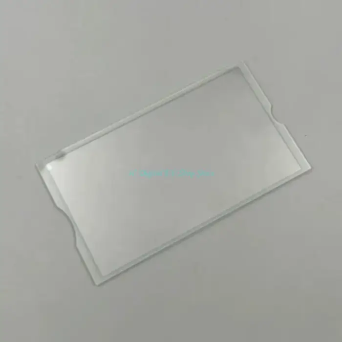 E74D Panneau d'écran en verre transparent / plastique