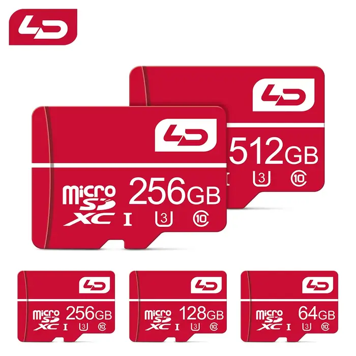 Carte mémoire MicroSD LD 4 Go 8 Go 16 Go 32 Go 256 Go UHS-I
