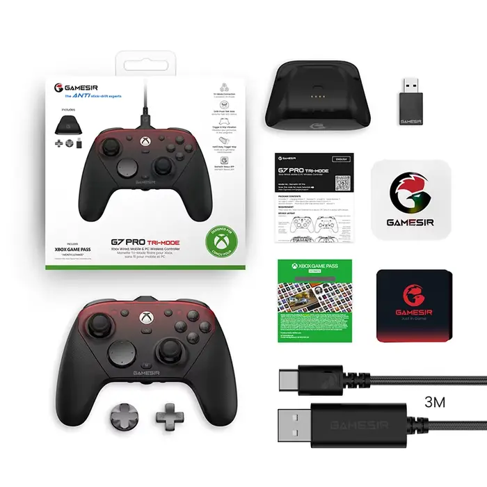 GameSir G7 Pro Xbox contrôleur de jeu manette filaire avec station de chargement pour Xbox série X |