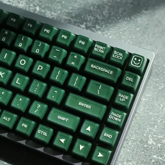 KBDiy SA profil vert translucide Keycaps pour clavier de jeu mécanique 135 touches capuchon Double injection MX commutateurs GMK67 GMK75/68