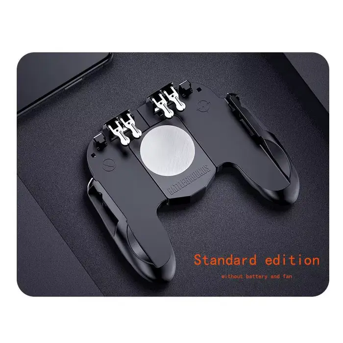 Manette de contrôleur de déclenchement de jeu pour Smartphone avec ventilateur de refroidissement po