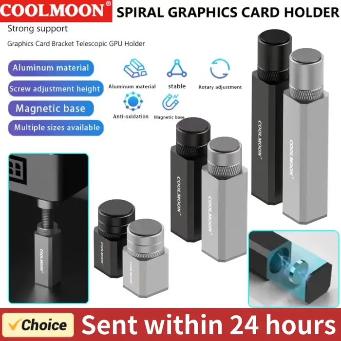 COl'hyMOON-Support vertical pour carte vidéo