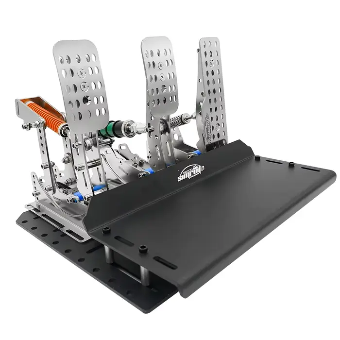 Station de simulateur de conduite Sim Racing Auto Pc pédales voiture Simulation volant plate-forme jeux de course vent Cockpit pédale pièces de mouvement