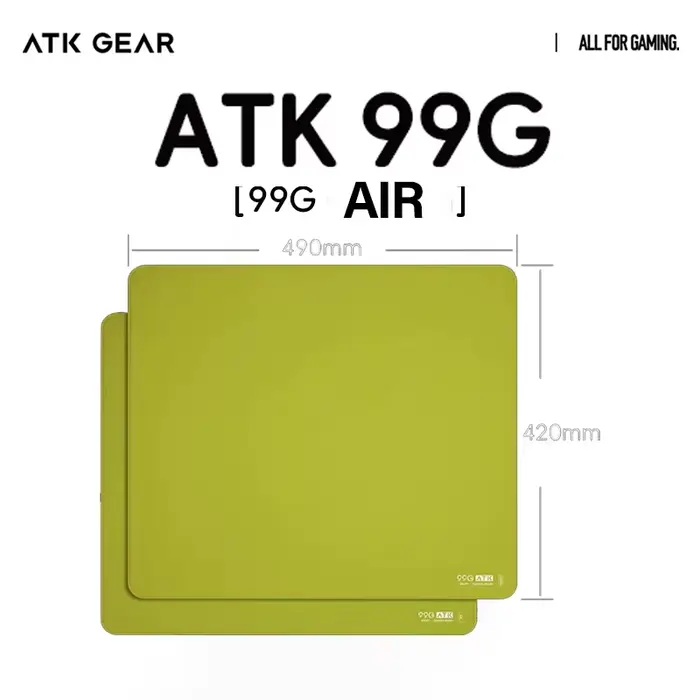 Tapis de souris de jeu ATK Sky, tapis de bureau pour ordinateur, tapis de souris ATK 99G Carbon ATK