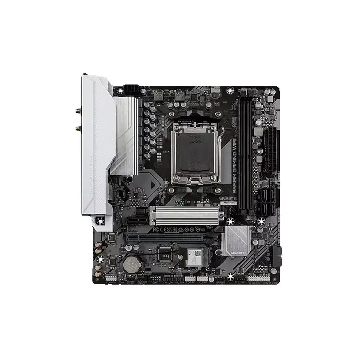 GIGABYTE B650M GAMING WIFI Support pour DDR5 6400 M.2 2.5GbE LAN 5 + 2 + 2 Phases numérique VRM B650 Ryzen ™ Prise AMD