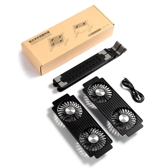 Support de refroidissement pour ordinateur portable avec 2/4 ventilateurs