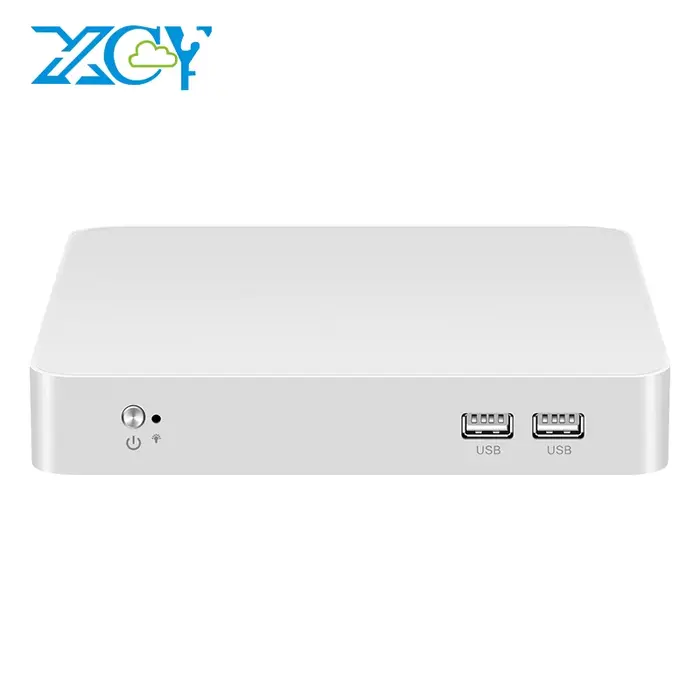Mini PC XCY Intel N100 I7 4500U I5 4200U Ordinateur de bureau Win11/Win10/Linux Affichage HDMI VGA W