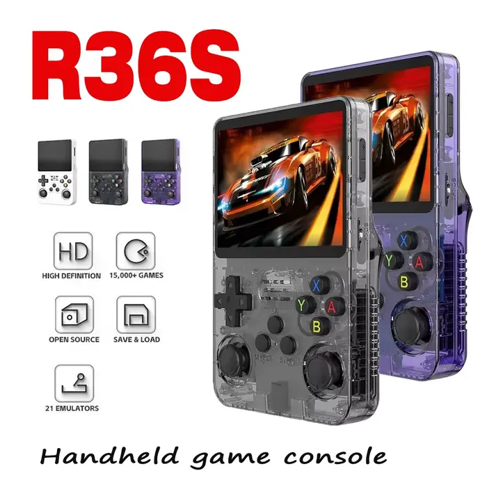 R36S nouvelle console de jeu rétro 3