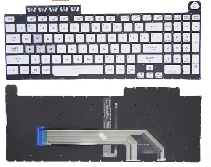 Clavier d'ordinateur portable US SP RU pour ASUS TUF Gaming FA506H FX506 FX706L FA706