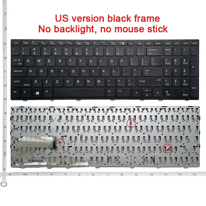 Nouveau clavier d'ordinateur portable américain pour HP EliteBook 750 G5/750 G6/755 G5/755 G6/850 G5/850 G6/855 G5/855 G6 Zbook 15U G5/G6