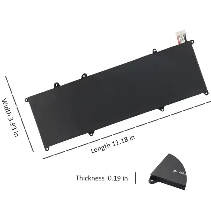 Batterie d'ordinateur portable EP04XL 7.7V 56.2Wh pour HP Elite Dragonfly G1 2019/Elite