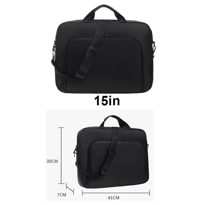15.6 pouces 17 pouces pochette d'ordinateur affaires portables en Nylon sacs à main ordinateur Porta