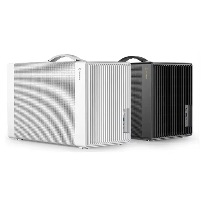 Boîtier d'ordinateur portable de bureau Power Train X-GAMERX P40 Mesh Mini PC de jeu compact MATX prêt à l'emploi