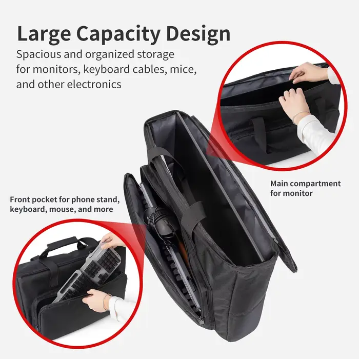 Étui de transport pour moniteur PC