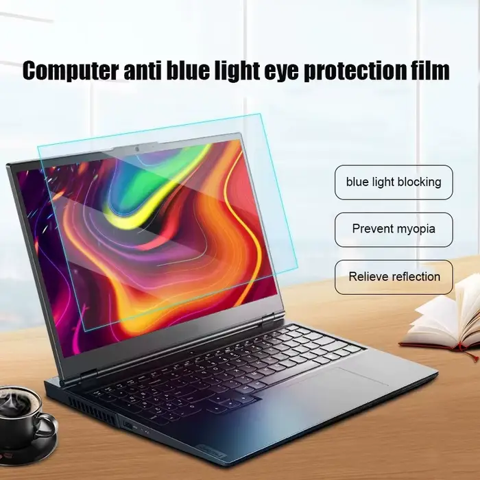 Film de protection anti-lumière bleue pour ordinateur portable