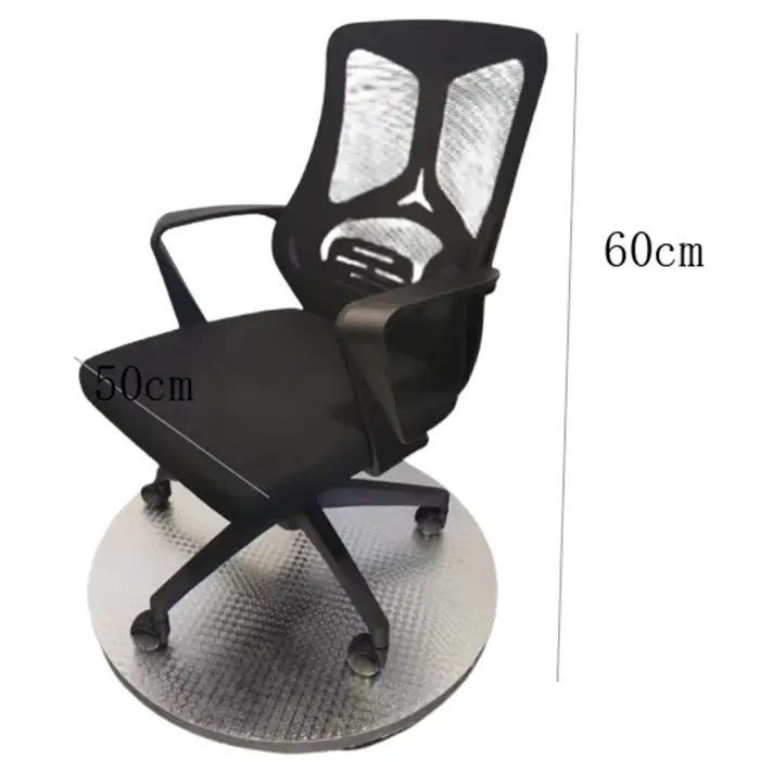 Chaise De bureau ergonomique noire