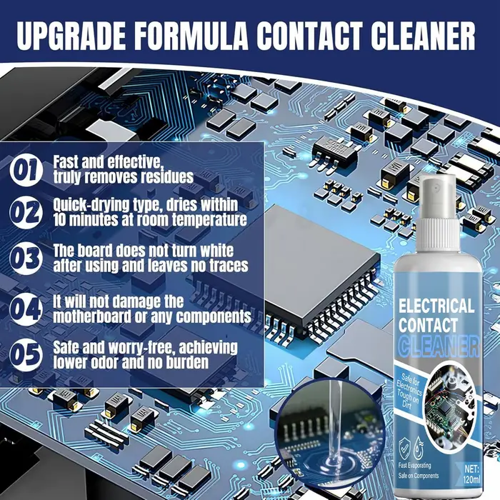 Nettoyant pour électronique à séchage rapide 120ml en spray