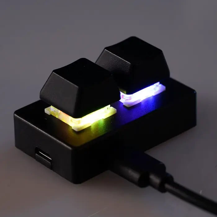 Mini clavier USB à 2 touches