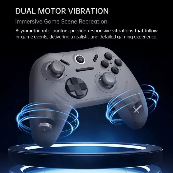MACHENIKE G1 contrôleur de jeu sans fil avec fréquence d'érollage 1K effet Hall déclencheur Joystick pour Nintendo Switch PC iOS Android