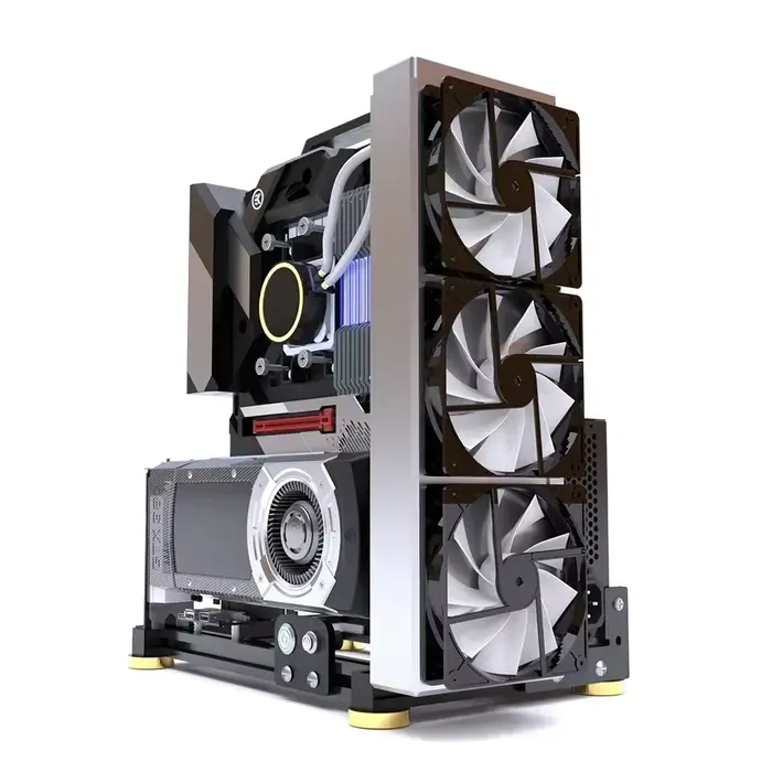 Support de cadre de boîtier de PC ouvert ITX MATX ATX