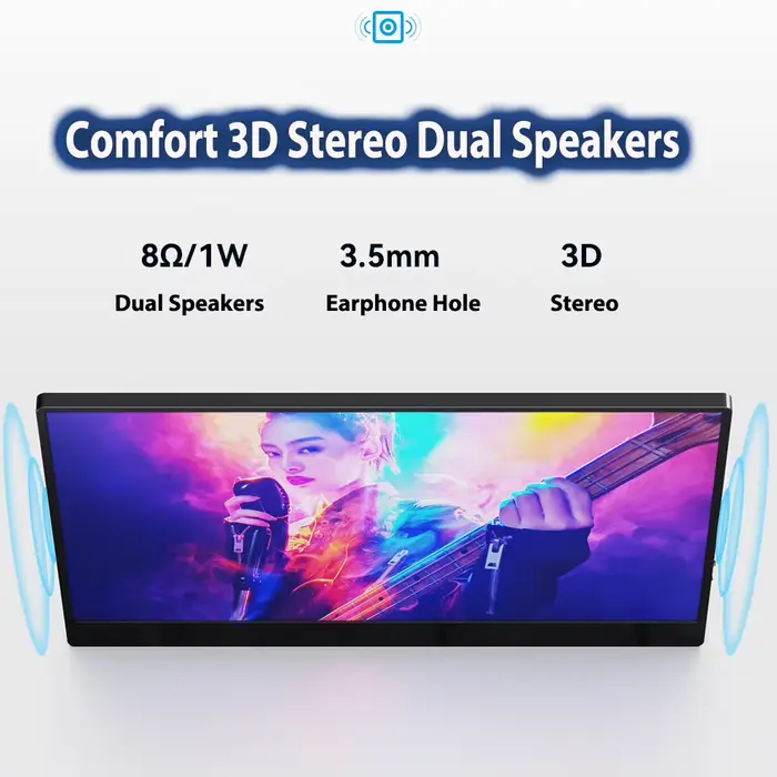 Moniteur portable tactile 15' Full HD