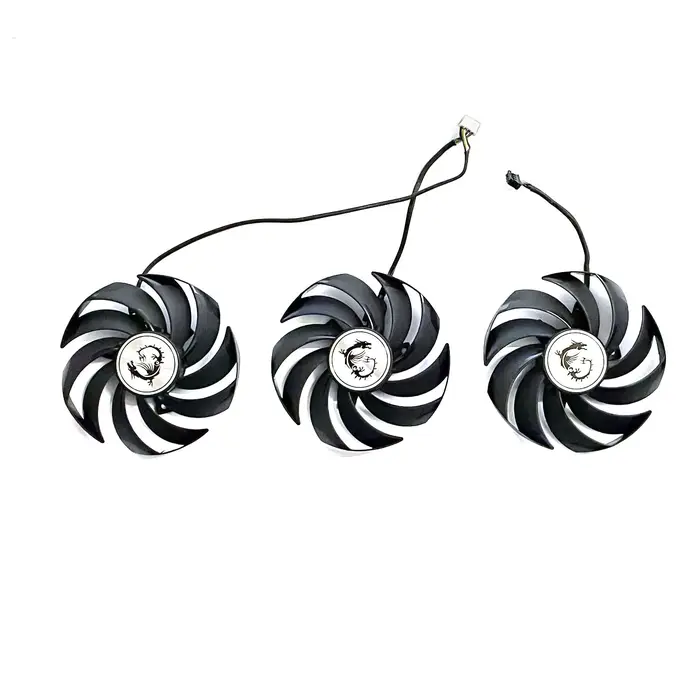 Pour MSI Geforce RTX3080 3080Ti RTX3060 3060 Ti Rtx 3070 3080 3090 Gaming X Trio PLD09210S12HH 90MM Compatible