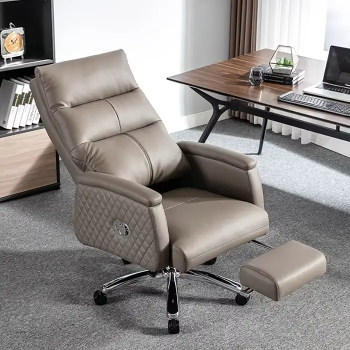 Gris confortable chaise De bureau pivotant Mobile étude