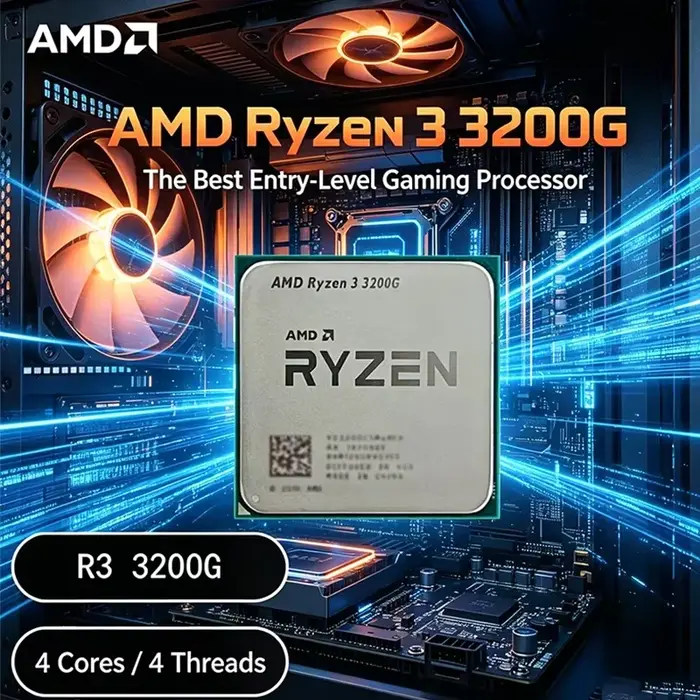 Processeur AMD Ryzen 3 3200G R3 3200G 3