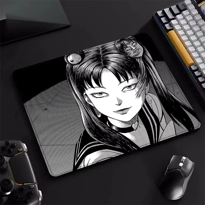 Tapis de souris de jeu Anime Junji Ito Tomies