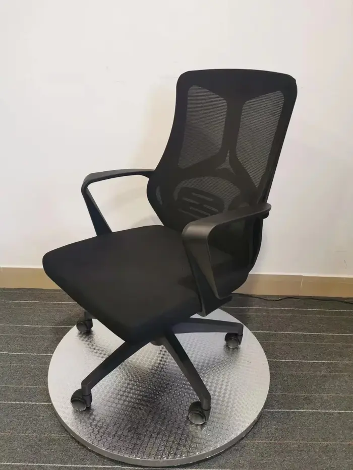 Chaise De bureau ergonomique noire