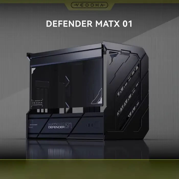 Boîtier PC MATX en aluminium CNC pour jeux en plein air, compatible avec refroidissement liquide 360