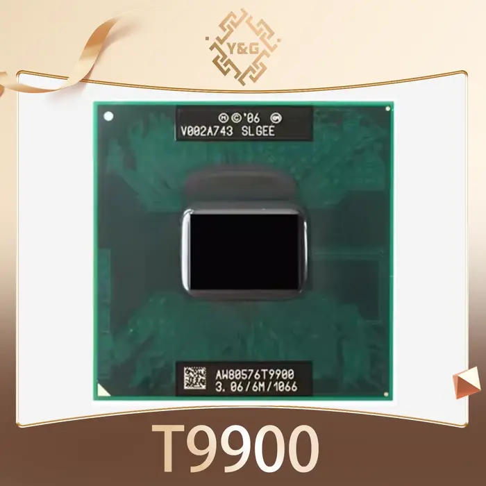 Core 2 Duo T9900 SLGEE CPU processeur pour ordinateur portable 3.0 GHz double cœur double fil 6M 35W