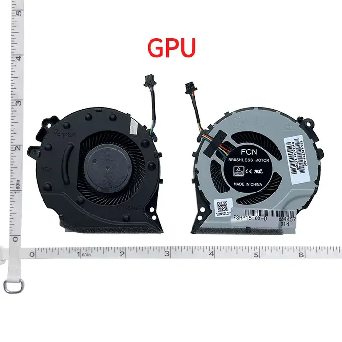 Nouveau ventilateur de refroidissement du processeur pour ordinateur portable pour HP Pac Gaming 4 lame verte Pavilion 15-CX 15-cx0060TX TPN-C133 CX0598 CX0040NR CX0071NR CX0999