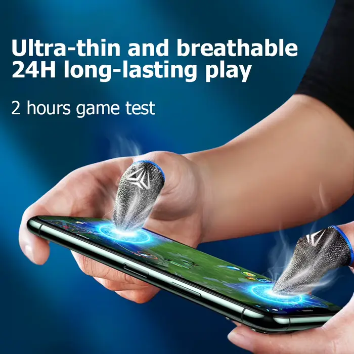 Protège-doigts ultra-fins et respirants pour jeu sur mobile PUBG